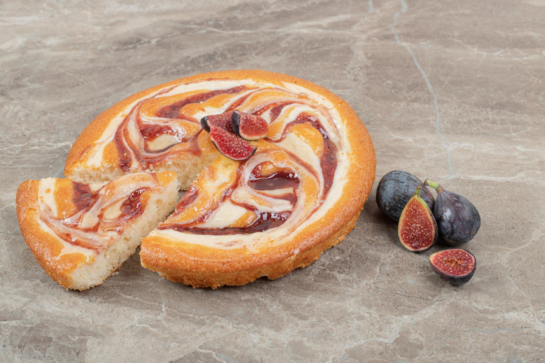 Tarte aux figues et miel de fleur de jujubier